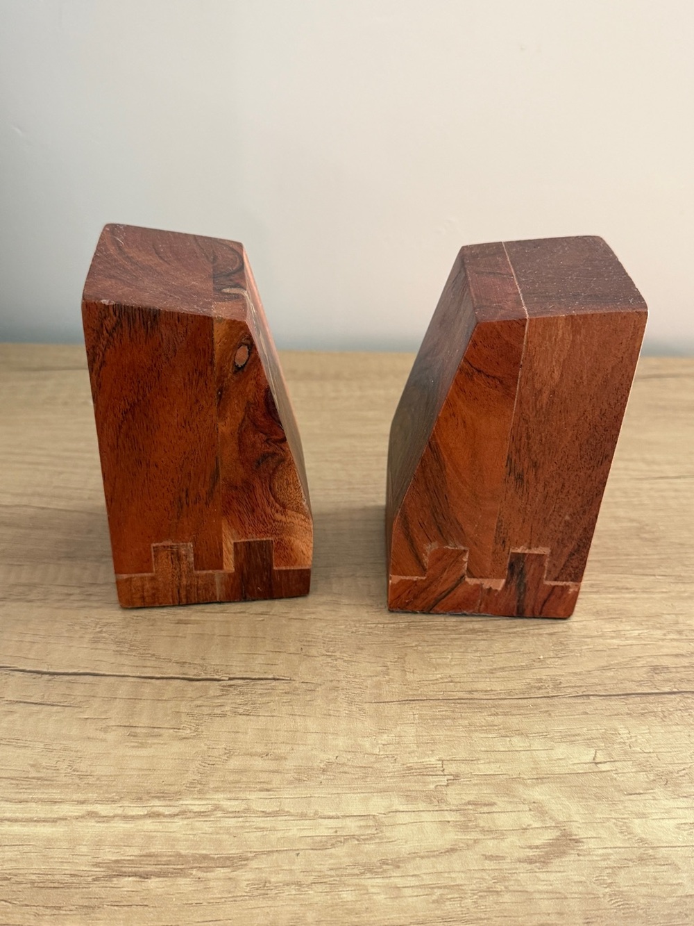 Hearth & Hand Solid Acacia Wood Bookends - Picture 6 of 7